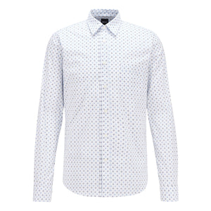 BOSS - camicia Marvyn - fitted cut - bianco