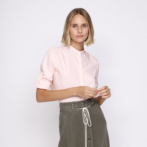BOSS - blusa Efelize - tailored fit e relaxed fit - 100% cotone - arancione pallido
