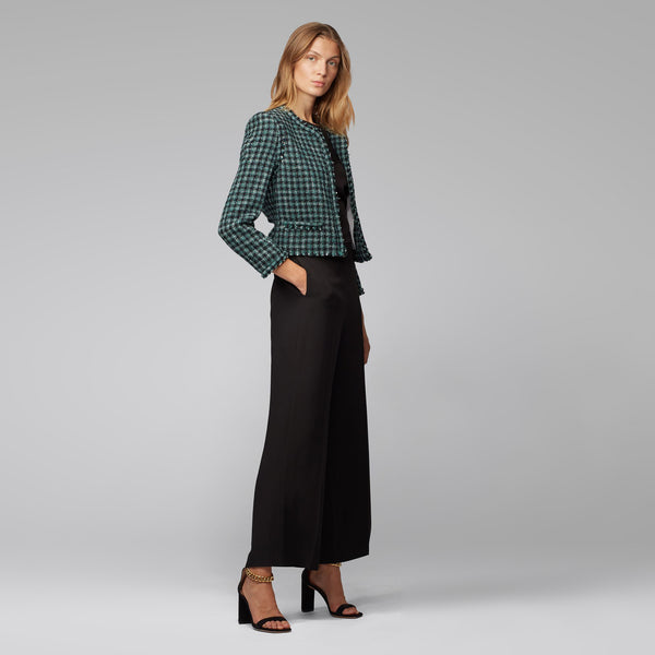 BOSS - Blazer Johella - navy e verde scuro