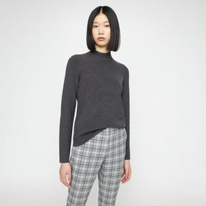 BOSS - maglia Fenever - regular fit - scollo rotondo - cotone - grigio