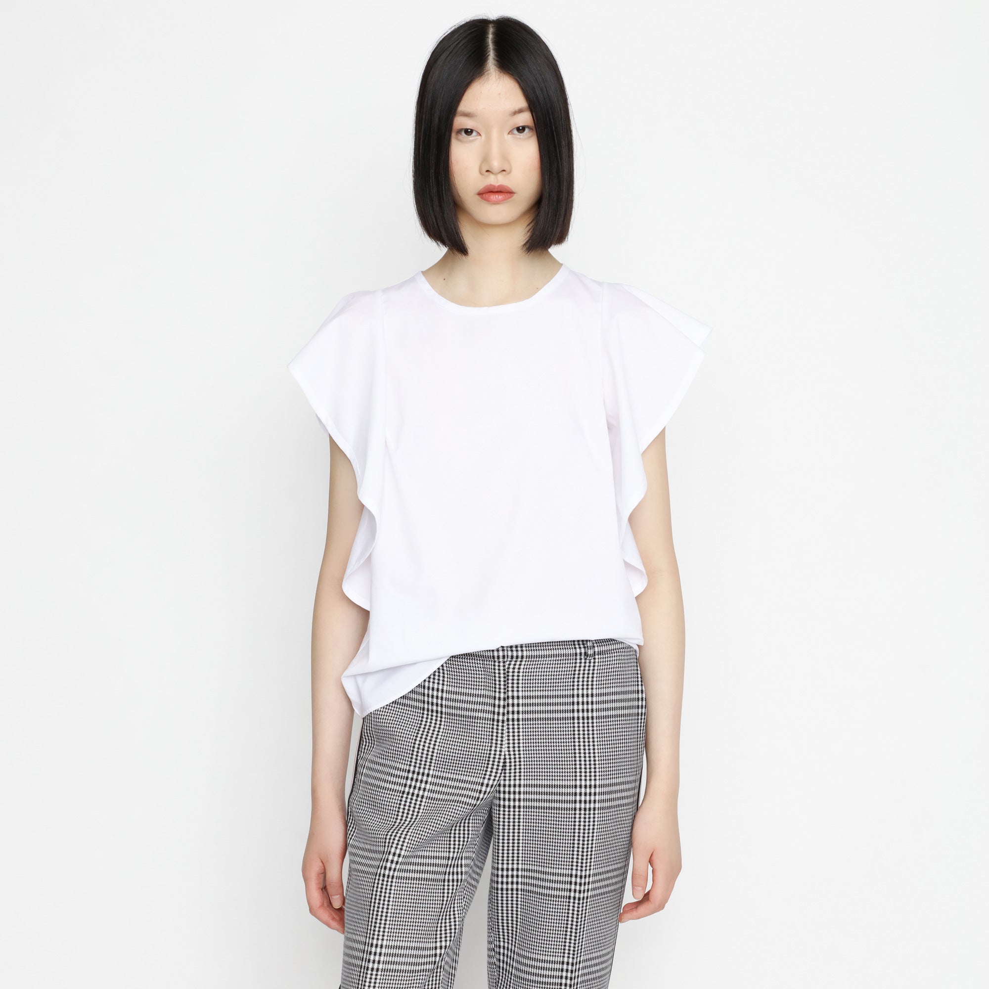 BOSS - blusa Ciguida - tailored fit e regular fit - 100% cotone - bianco
