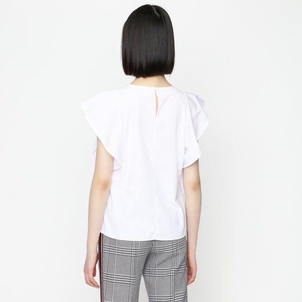 BOSS - blusa Ciguida - tailored fit e regular fit - 100% cotone - bianco