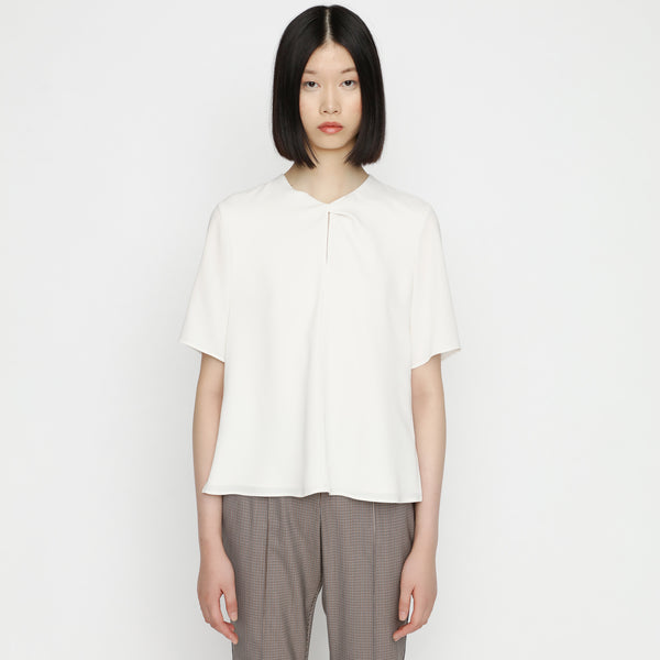 BOSS - blusa Iagela - regular fit - bianco