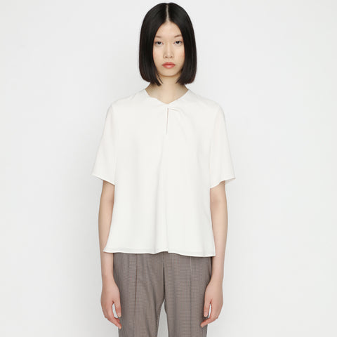 BOSS - blusa Iagela - regular fit - bianco