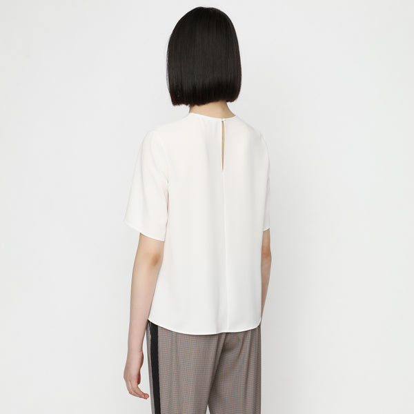 BOSS - blusa Iagela - regular fit - bianco