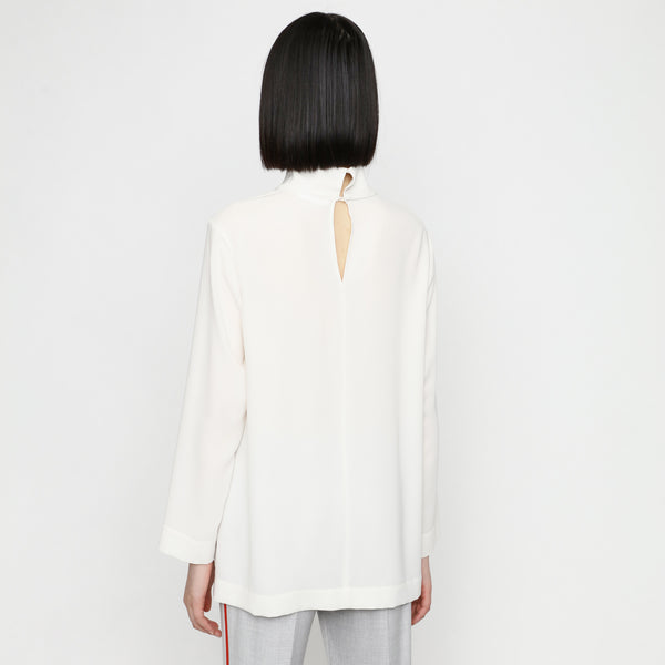 BOSS - blusa Iatus - bianco