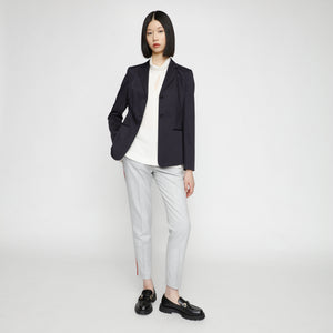 BOSS - blazer Jatinda - slim fit - cotone - blu