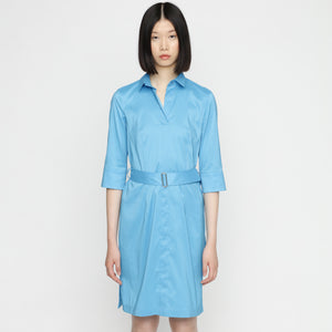 BOSS - abito Daliri - regular fit - collo italiano - blu