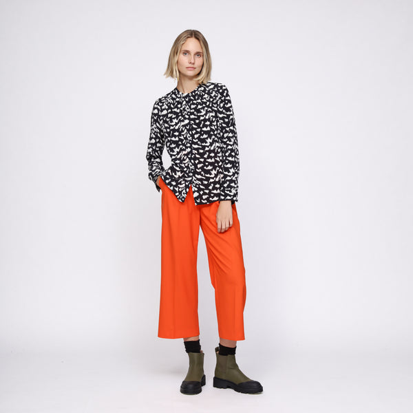 BOSS - blusa Banora - tailored fit e regular fit - 100% seta - multicolore