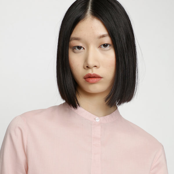 BOSS - blusa Befelize - tailored fit e relaxed fit - rosa pallido