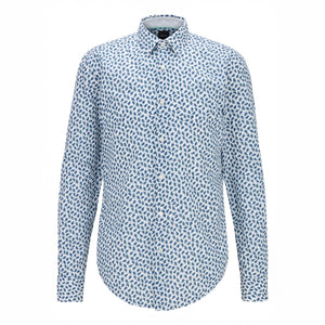 BOSS - camicia Ronni - slim fit - verde