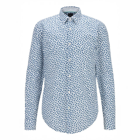 BOSS - camicia Ronni - slim fit - verde
