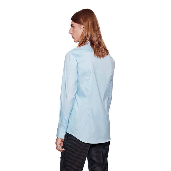 BOSS - camicia Herwing - extra slim fit - blu pallido
