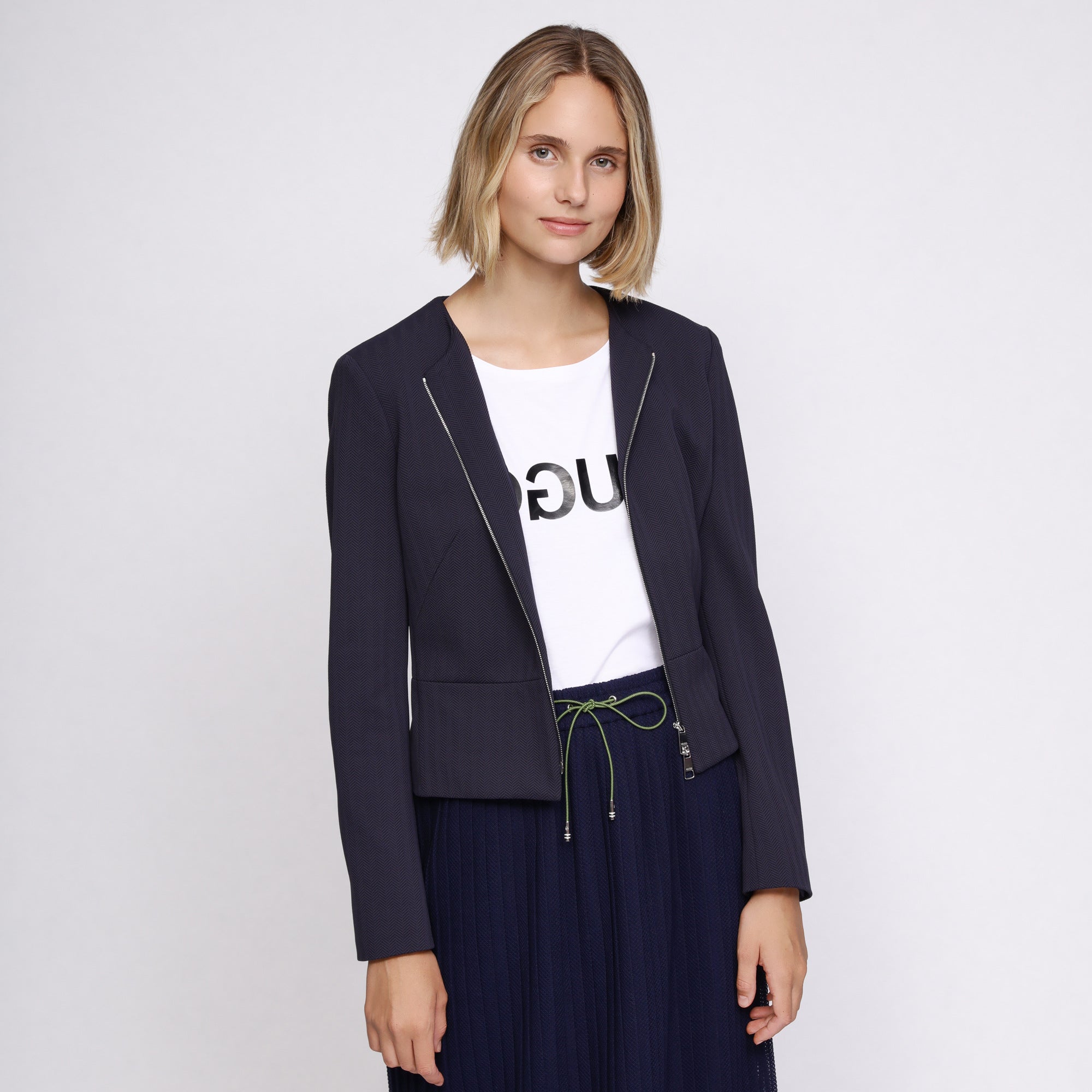 BOSS - blazer Jekalana - blu