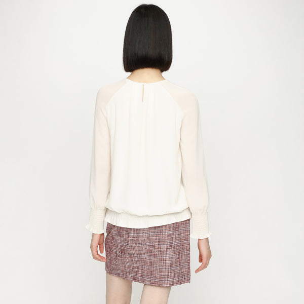 BOSS - blusa Bicia - bianco