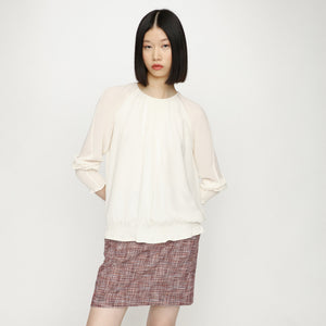 BOSS - blusa Bicia - bianco