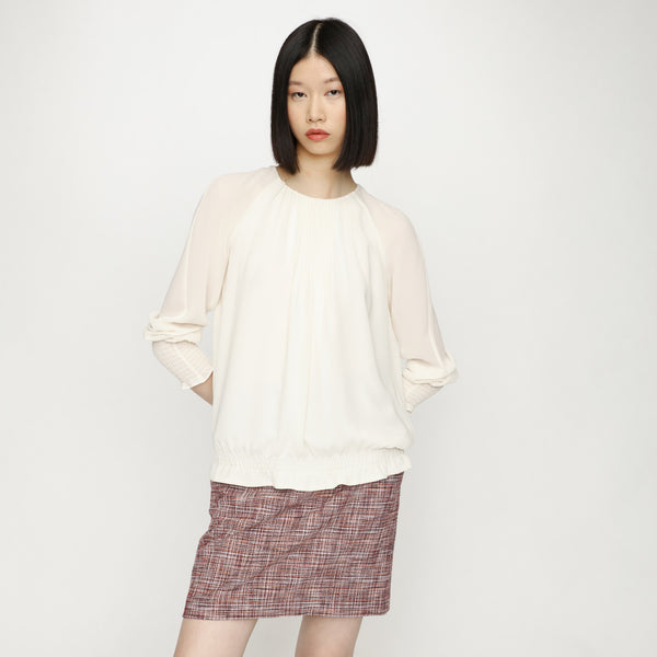BOSS - blusa Bicia - bianco