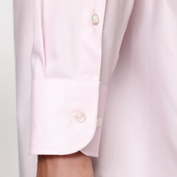 BOSS - camicia Jesse - slim fit - 100% cotone - rosa pallido