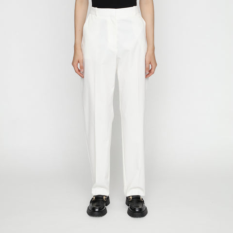 BOSS - pantaloni Tajona - relaxed fit - biancoo