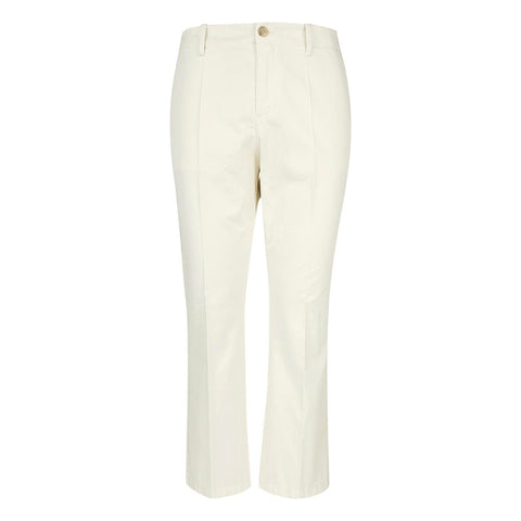 BOSS - Pantaloni Sacaro - regular fit - cotone - bianco