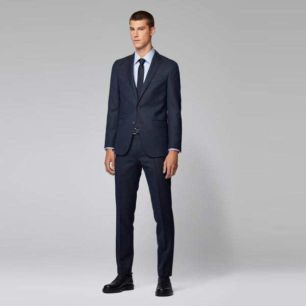 BOSS - Camicia Jango - slim fit - 100% cotone - celeste