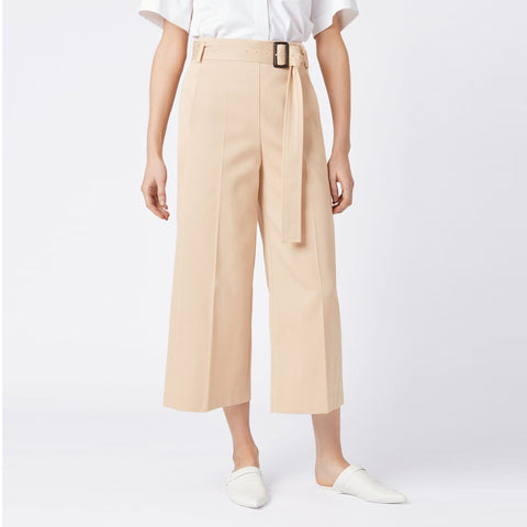 BOSS - Pantaloni Trimie - relaxed fit - 100% cotone - beige