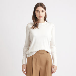 BOSS - Maglia Ibanni - cotone - bianco