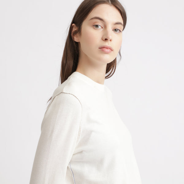 BOSS - Maglia Ibanni - cotone - bianco
