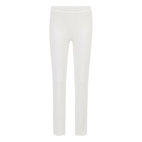 BOSS - Pantaloni Tiluna - regular fit - bianco