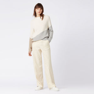 BOSS - Pantaloni Sulotte - regular fit - bianco