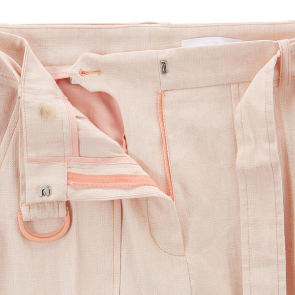 BOSS - Pantaloni Tapixara - relaxed fit - arancione