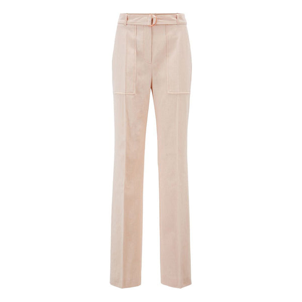BOSS - Pantaloni Tapixara - relaxed fit - arancione