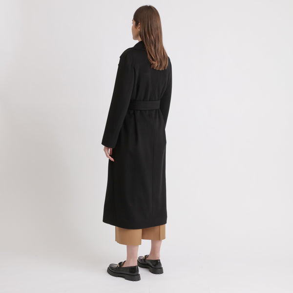 BOSS - Cappotto Chelo - 100% cashmere - nero