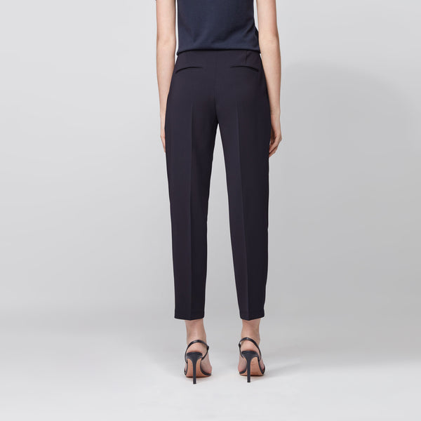 BOSS - Pantaloni Tapia - blu scuro