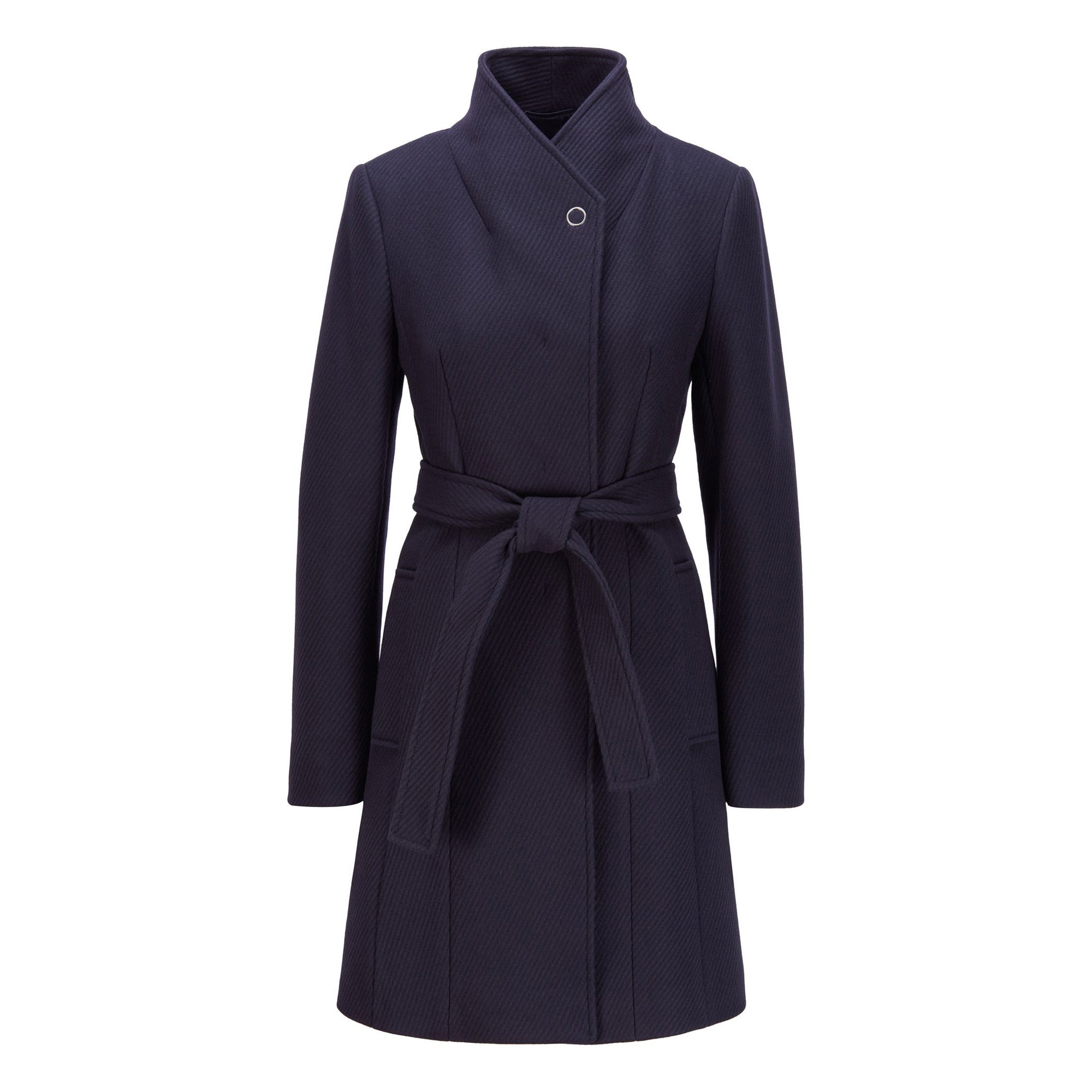 BOSS - Cappotto Cinesara - blu scuro