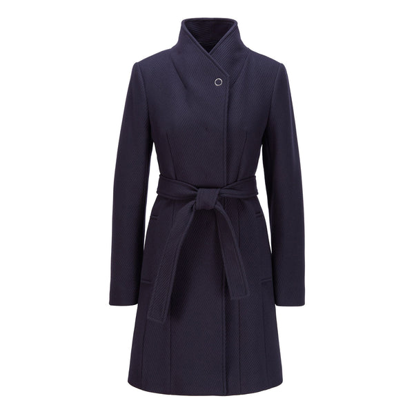 BOSS - Cappotto Cinesara - blu scuro
