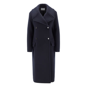 BOSS - Cappotto Cerado - lana vergine - blu scuro