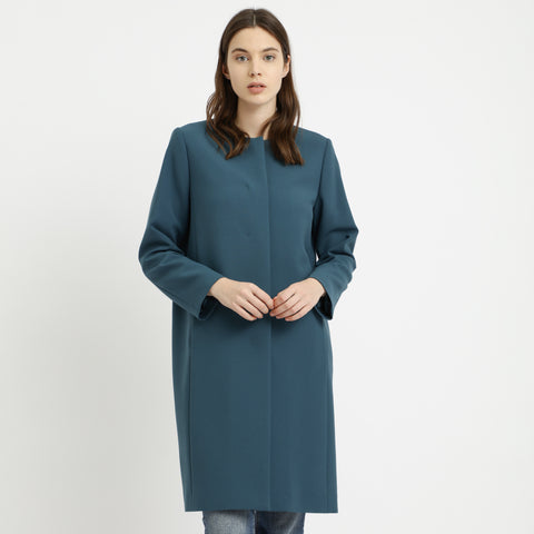 BOSS - Cappotto Catary - blu petrolio