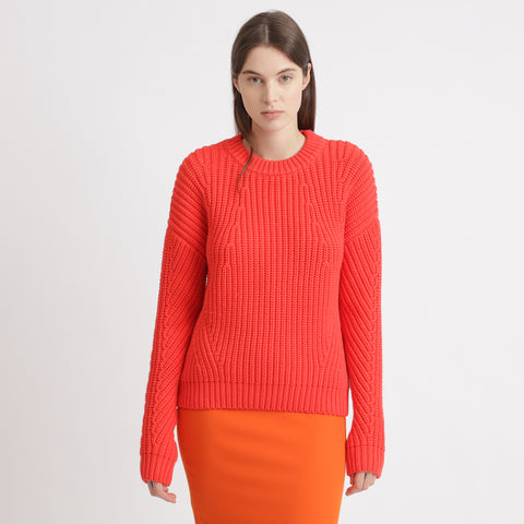 BOSS - Maglia Waynetta - rosso arancio