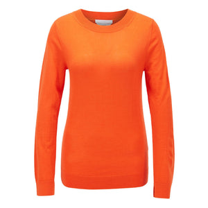 BOSS - Maglia Fippia - 100% lana vergine - arancione