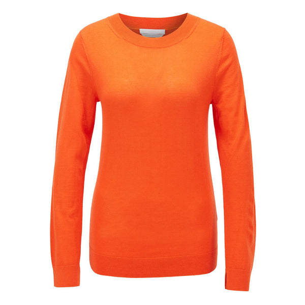 BOSS - Maglia Fippia - 100% lana vergine - arancione