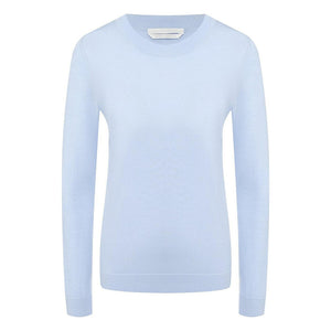 BOSS - Maglia Fippia - 100% lana vergine - azzurro
