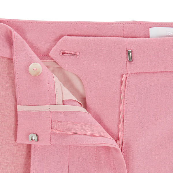 BOSS - Pantaloni da abito Tapatchy - lana vergine - rosa chiaro