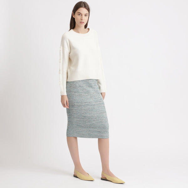 BOSS - Maglia Wendelin - cotone - bianco