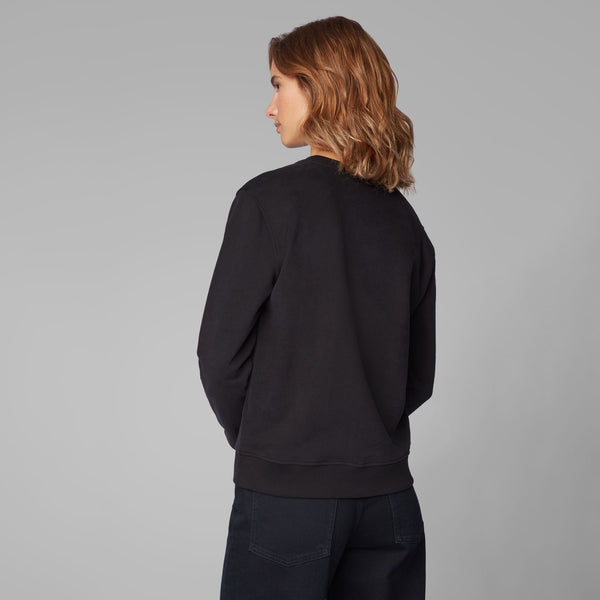 BOSS - Felpa Taloga - 100% cotone - nero