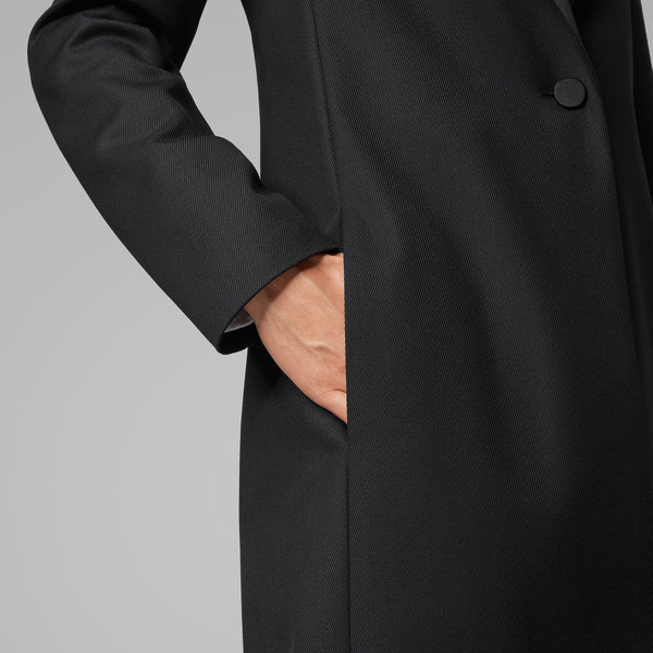 BOSS - Cappotto Cathall - 100% lana vergine - nero