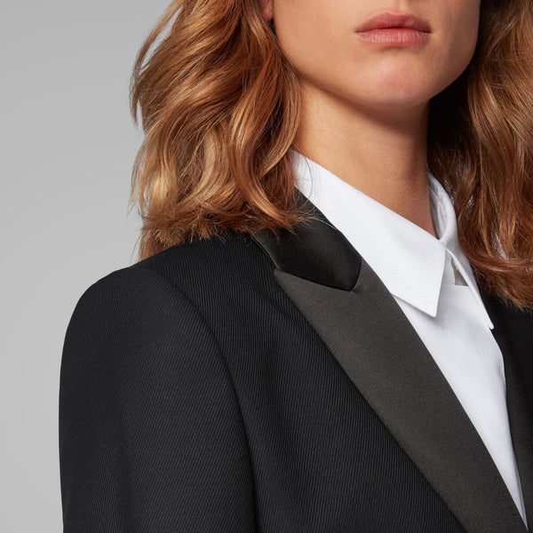 BOSS - Cappotto Cathall - 100% lana vergine - nero