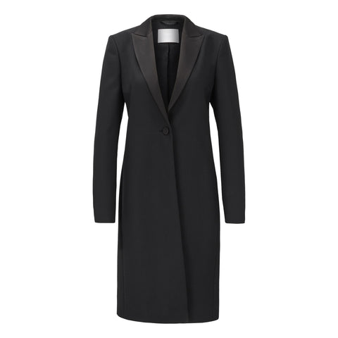 BOSS - Cappotto Cathall - 100% lana vergine - nero