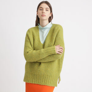 BOSS - Maglia Willallon - verde chiaro