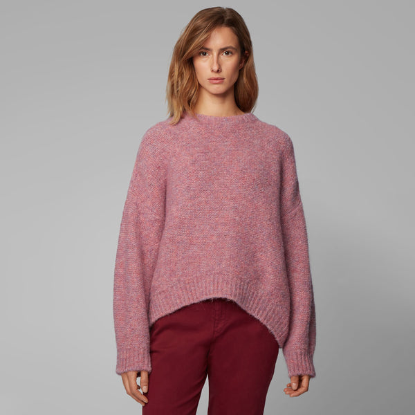 BOSS - Maglia Wenna - rosa chiaro